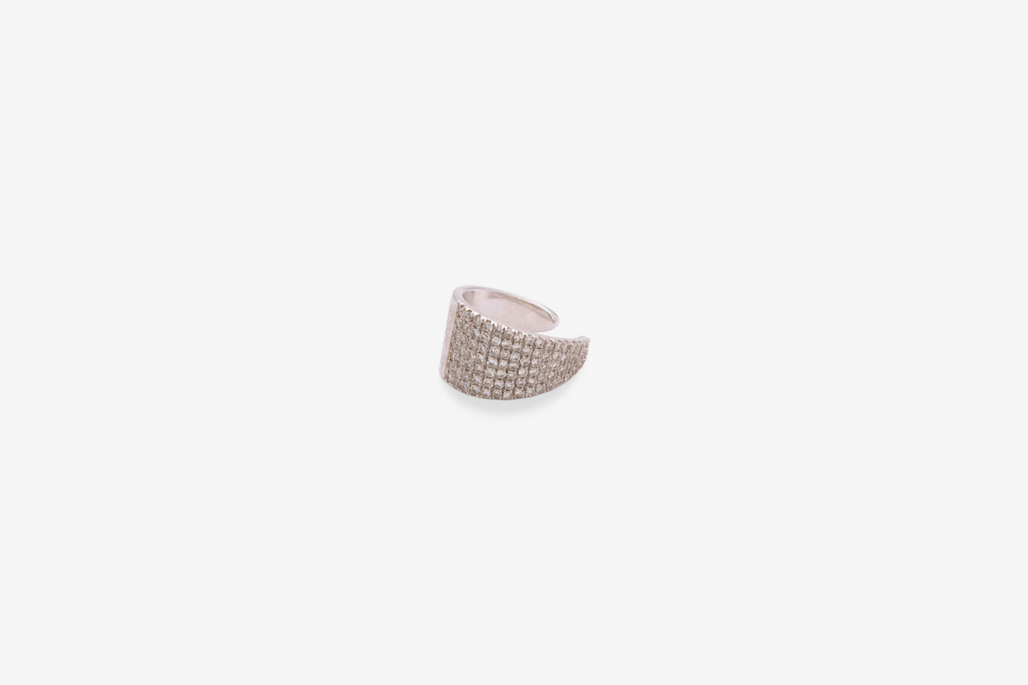 Diamond & White Gold Ear Cuff