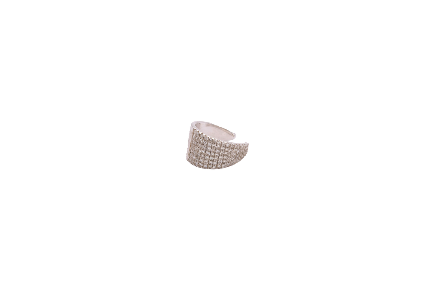 Diamond & White Gold Ear Cuff
