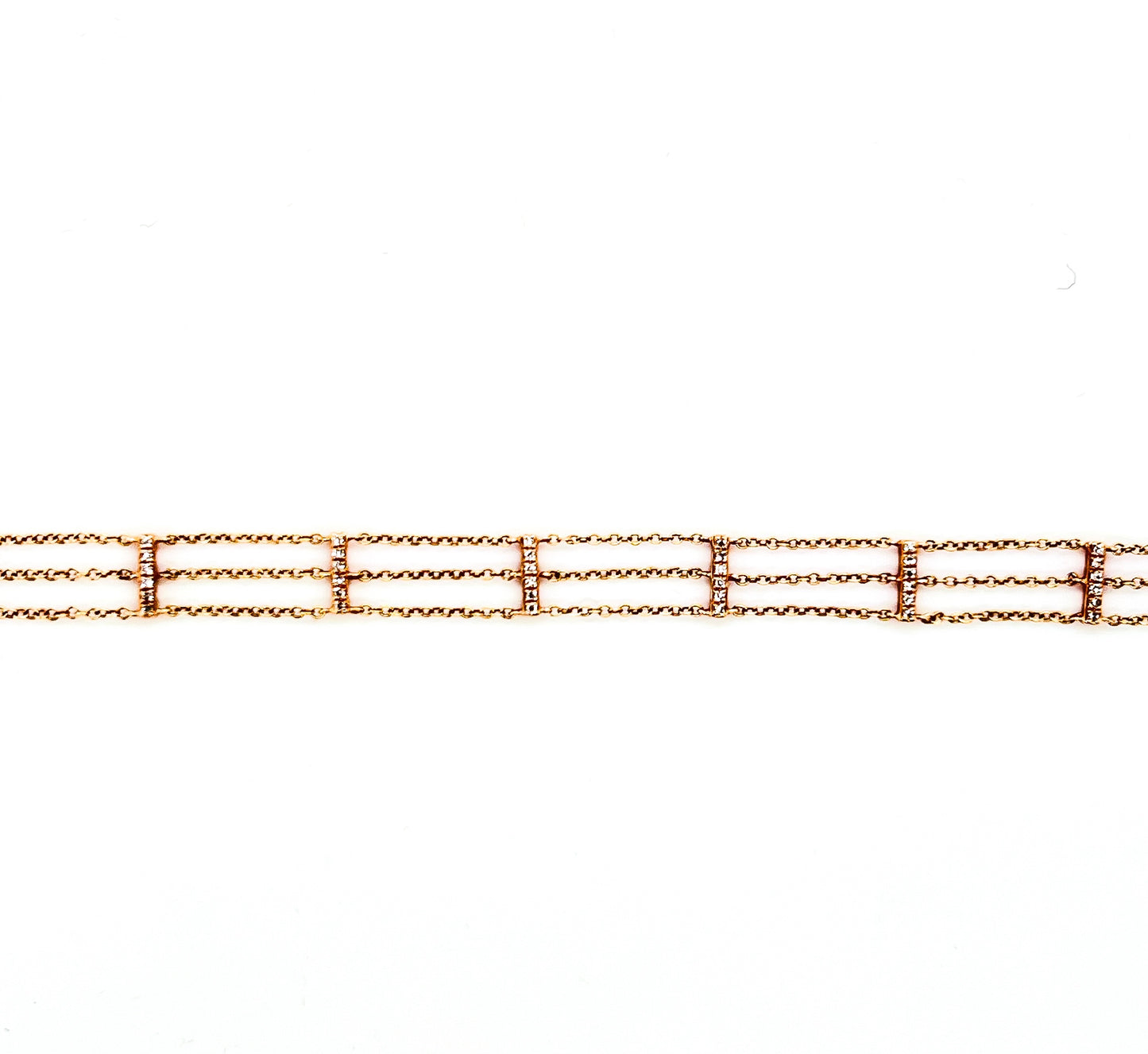 Diamond & Rose Gold Choker