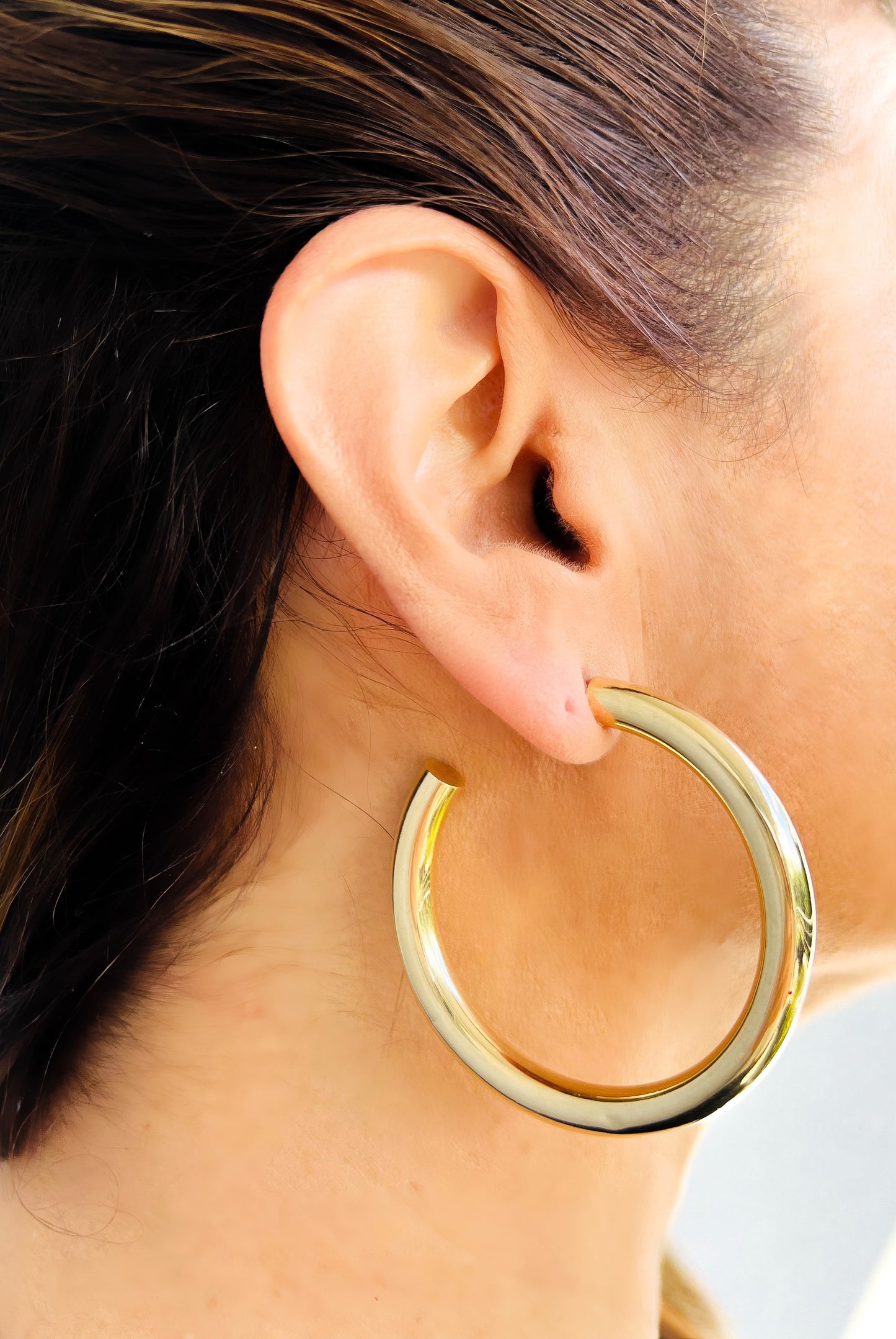 Gold Hoop Earrings