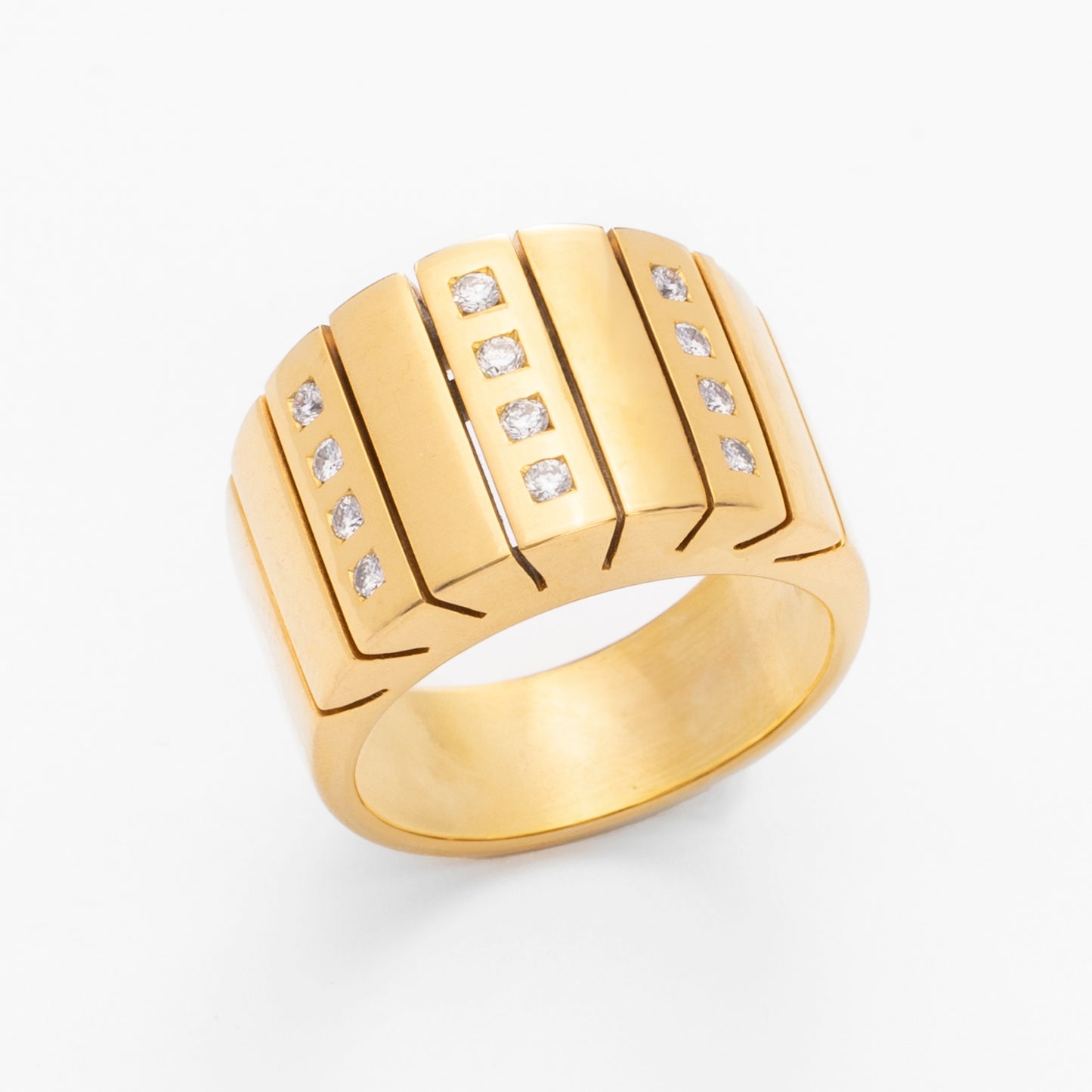 Gold & Diamond Ring