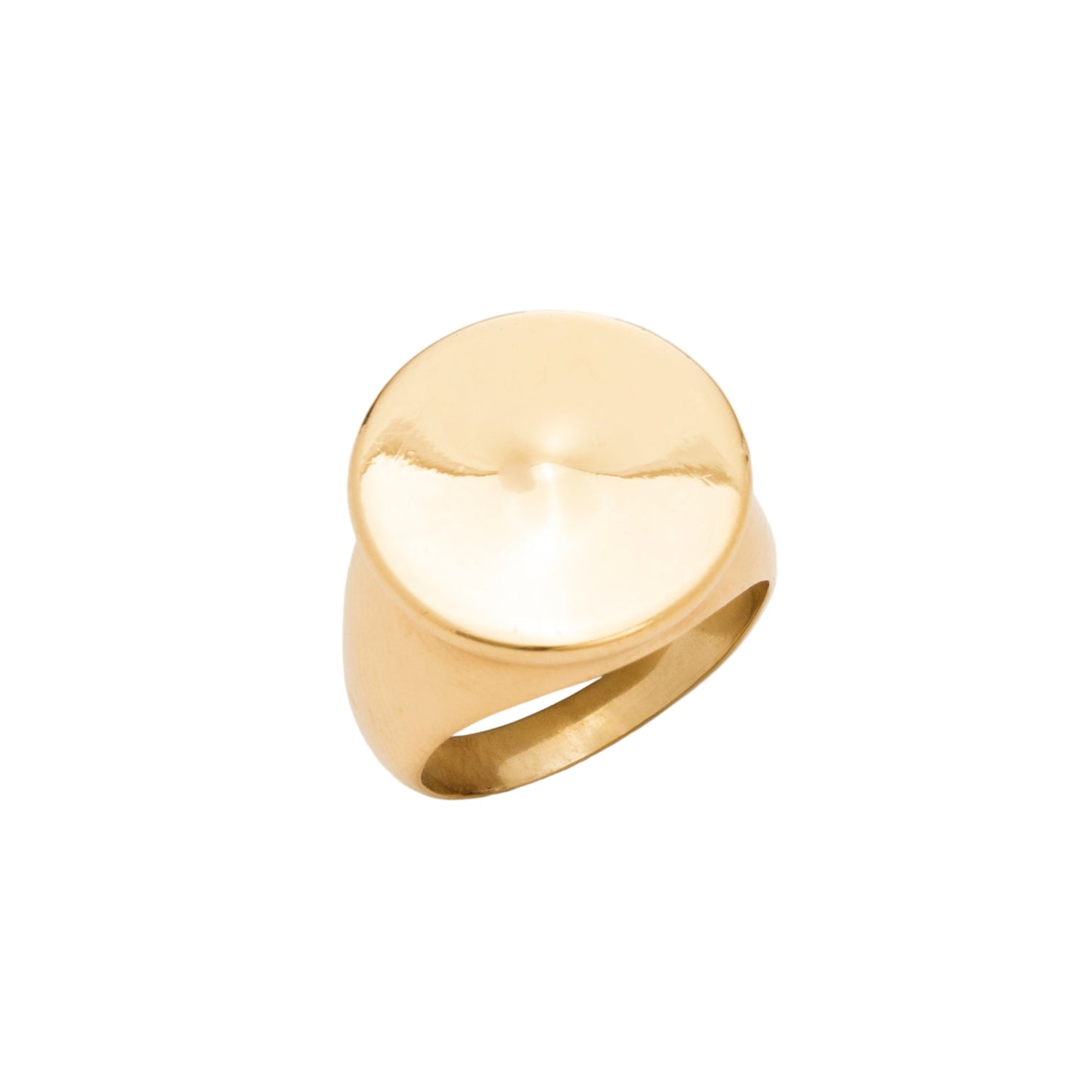 Gold Circle Ring