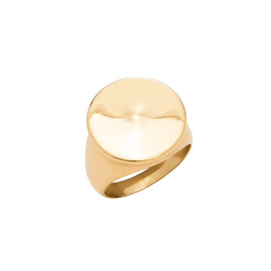 Gold Circle Ring