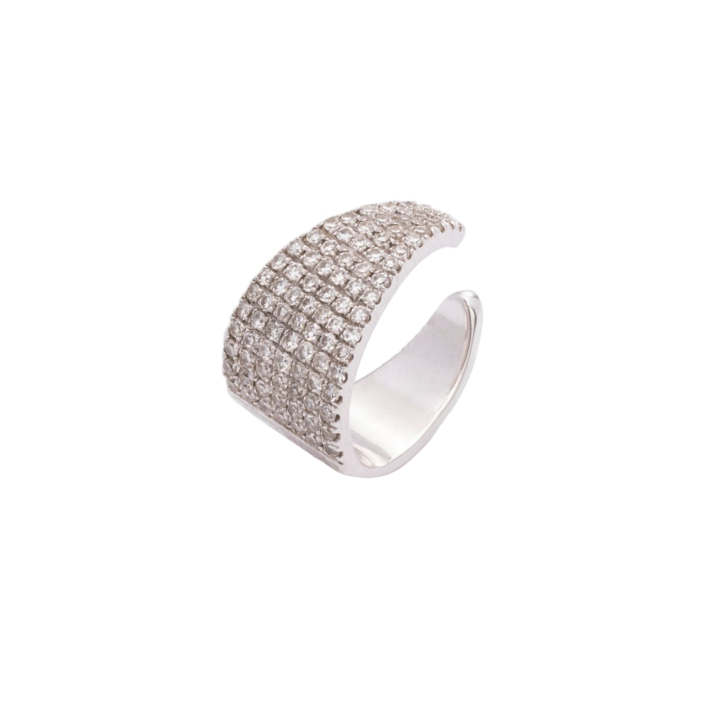 Diamond & White Gold Ear Cuff