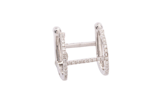 Diamond & White Gold Ear Cuff