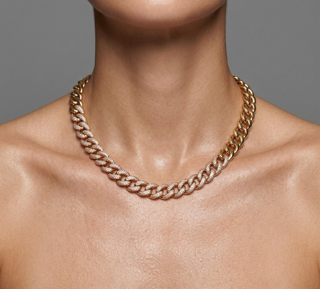 Diamond Cuban Necklace
