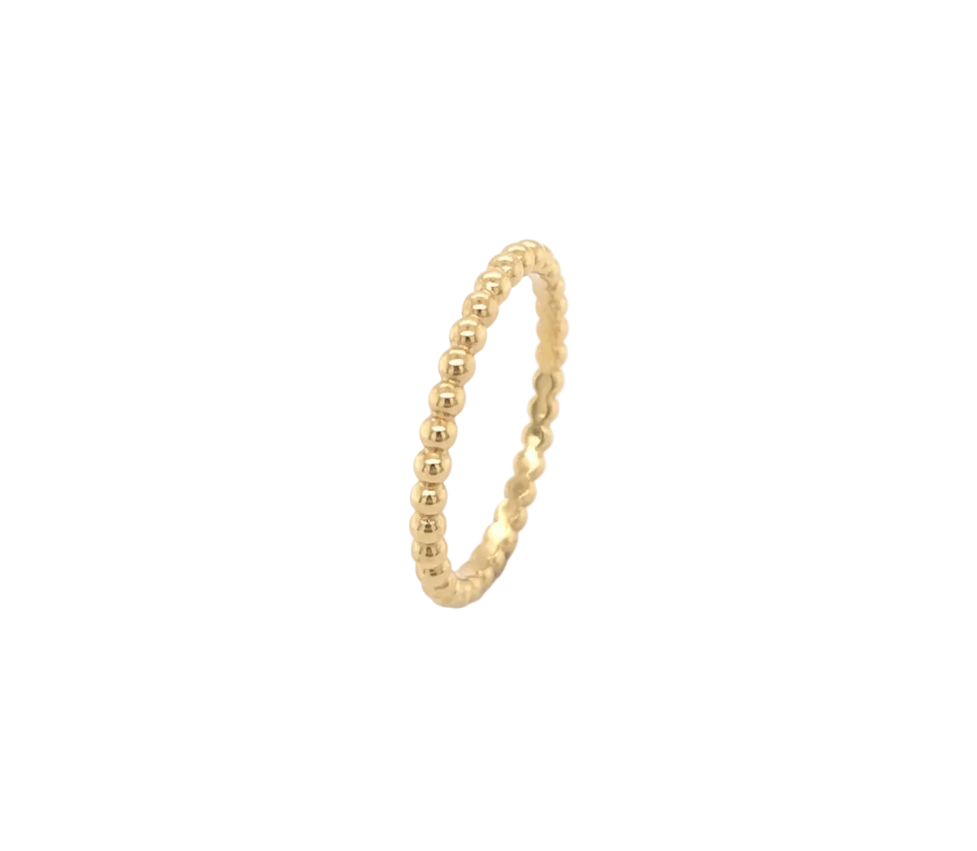 Gold Bead Ring