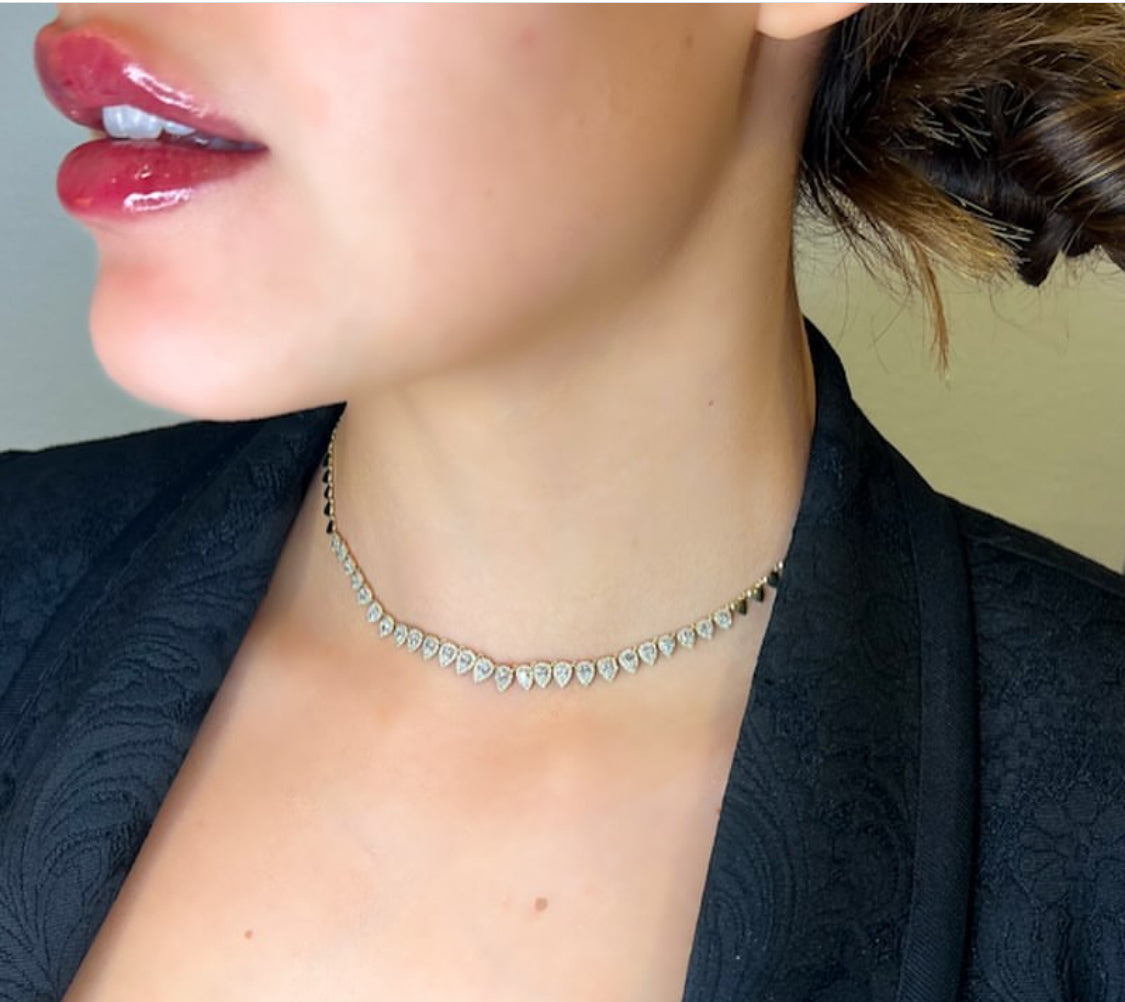 Diamond & Gold Necklace
