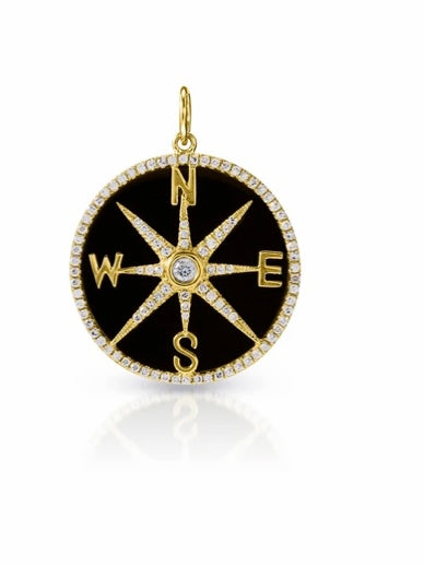Gold  Black Compass