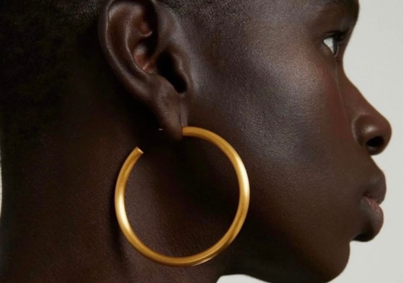 Gold Hoop Earrings