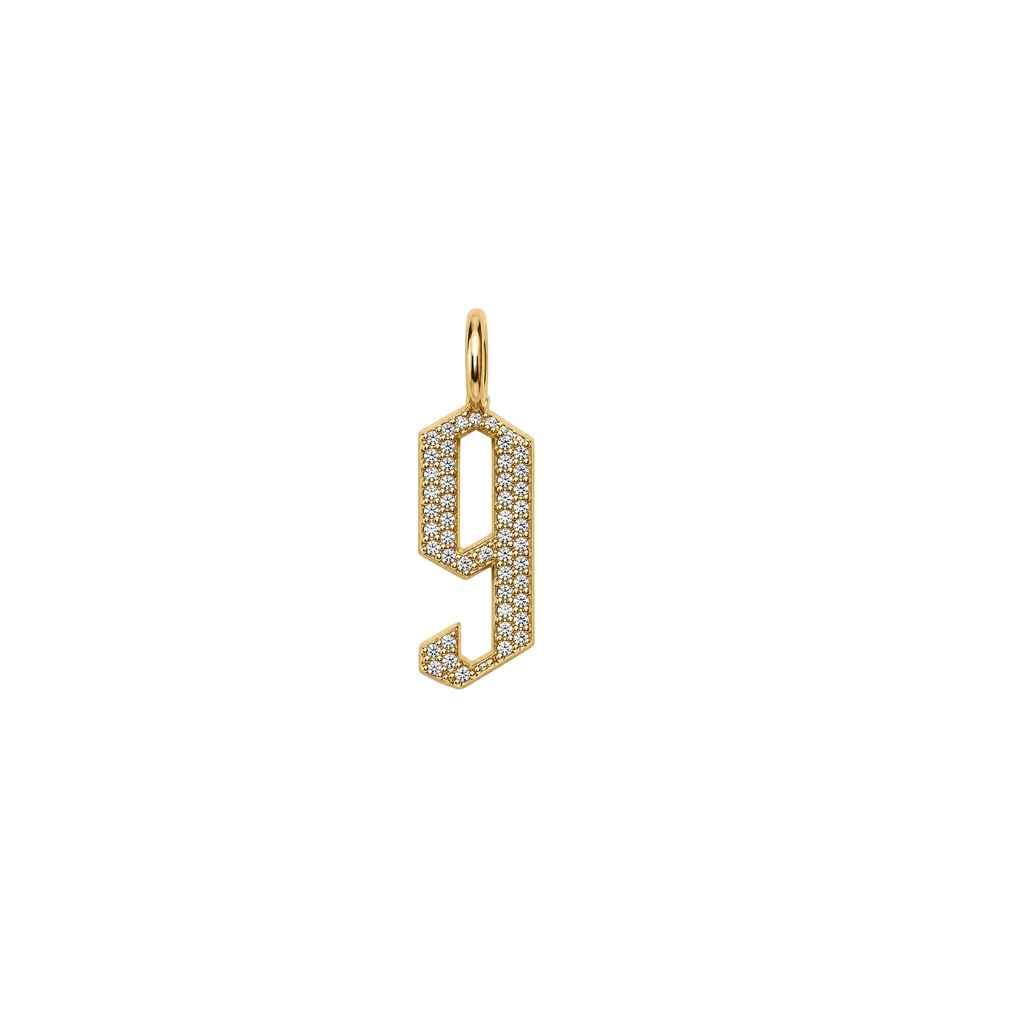 "9" Charm