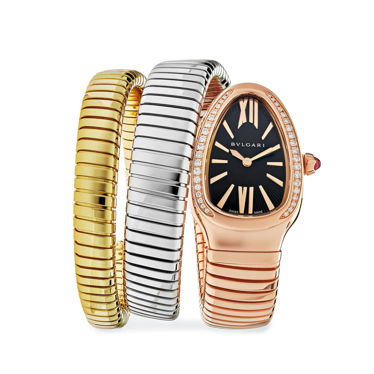 Bvlgari Serpenti Tubogas Diamond Wrist Watch