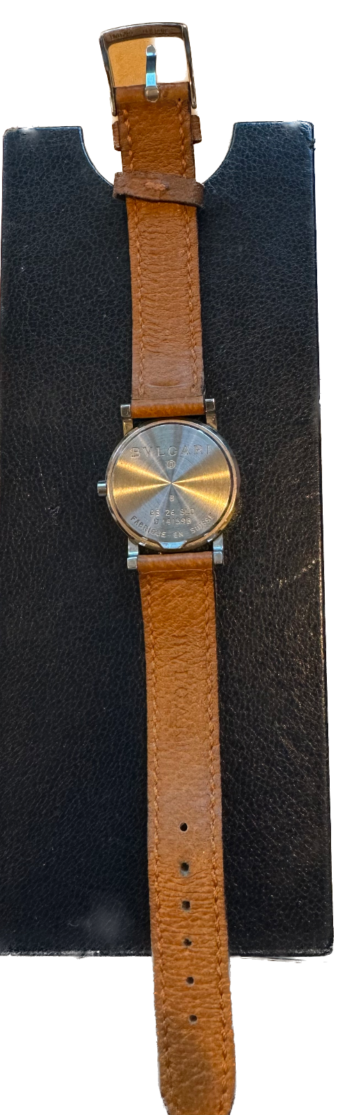 Bvlgari Stainless Steal Diamond Wrist Watch