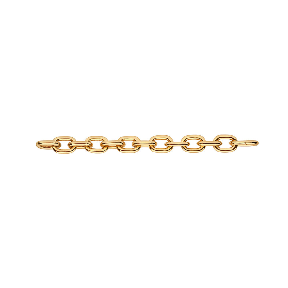 Gold Chain in Silver Bracelet