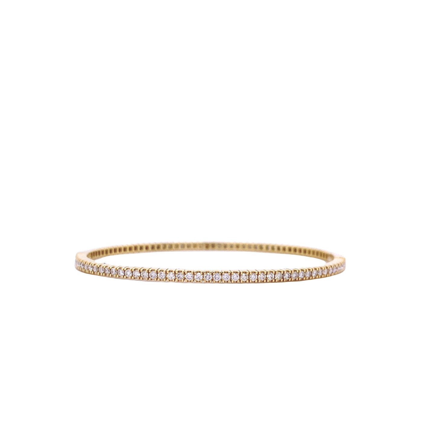 Diamond & Gold Cuff Bracelet