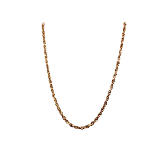 Gold Rope Necklace
