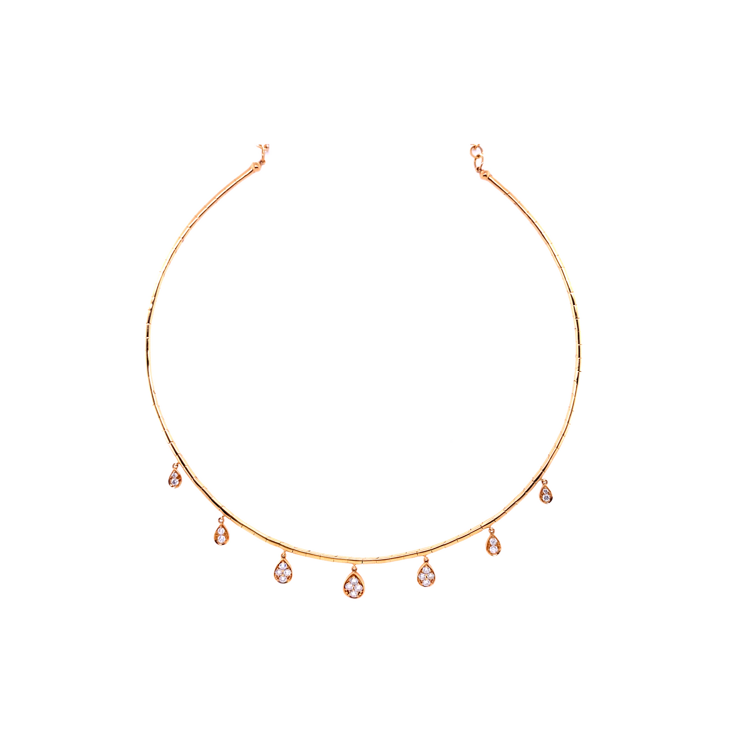 Rose Gold & Diamond Choker