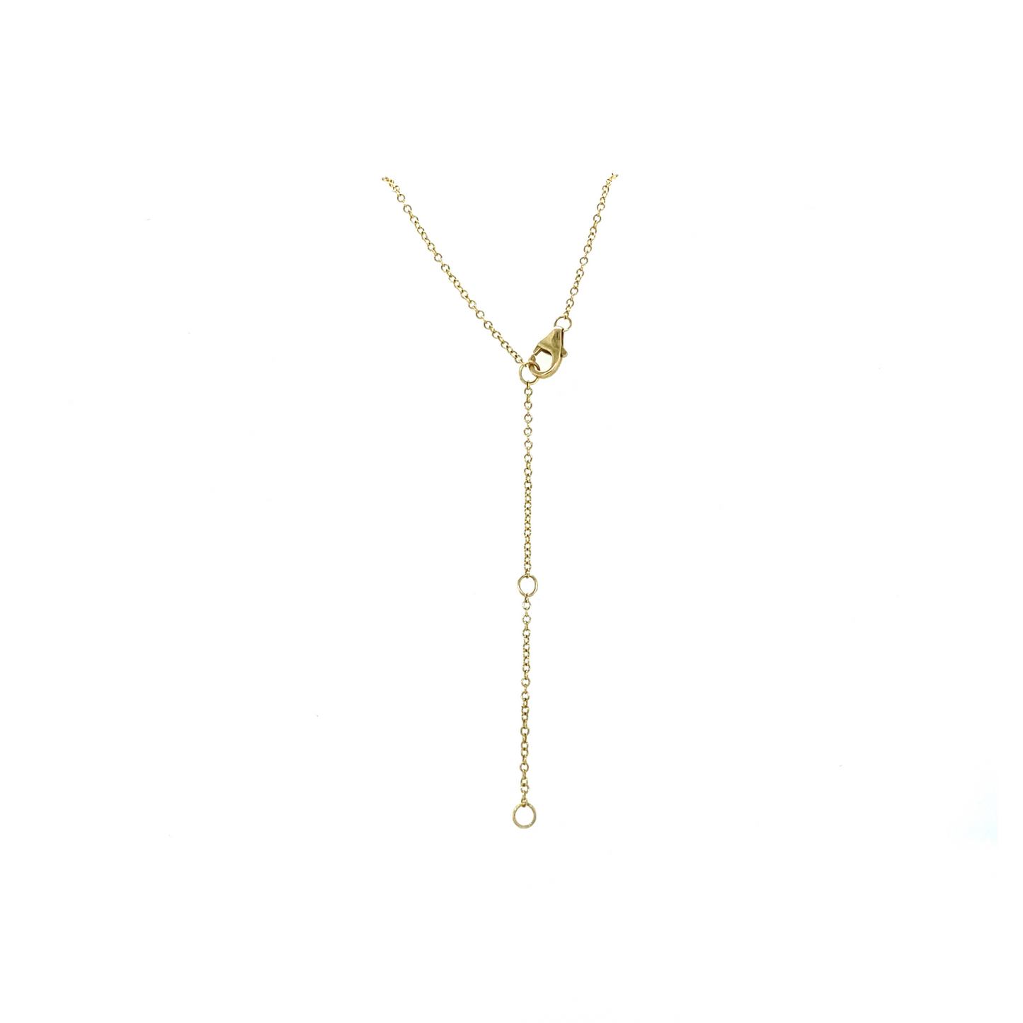 Gold & Diamond Heart Necklace
