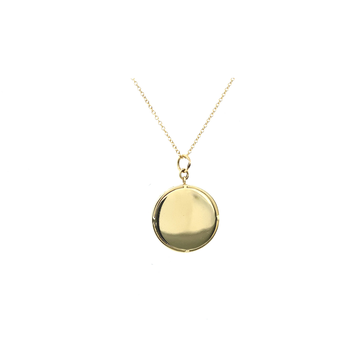 Gold & Diamond Compass Necklace