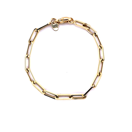 Gold Medium Link Bracelet