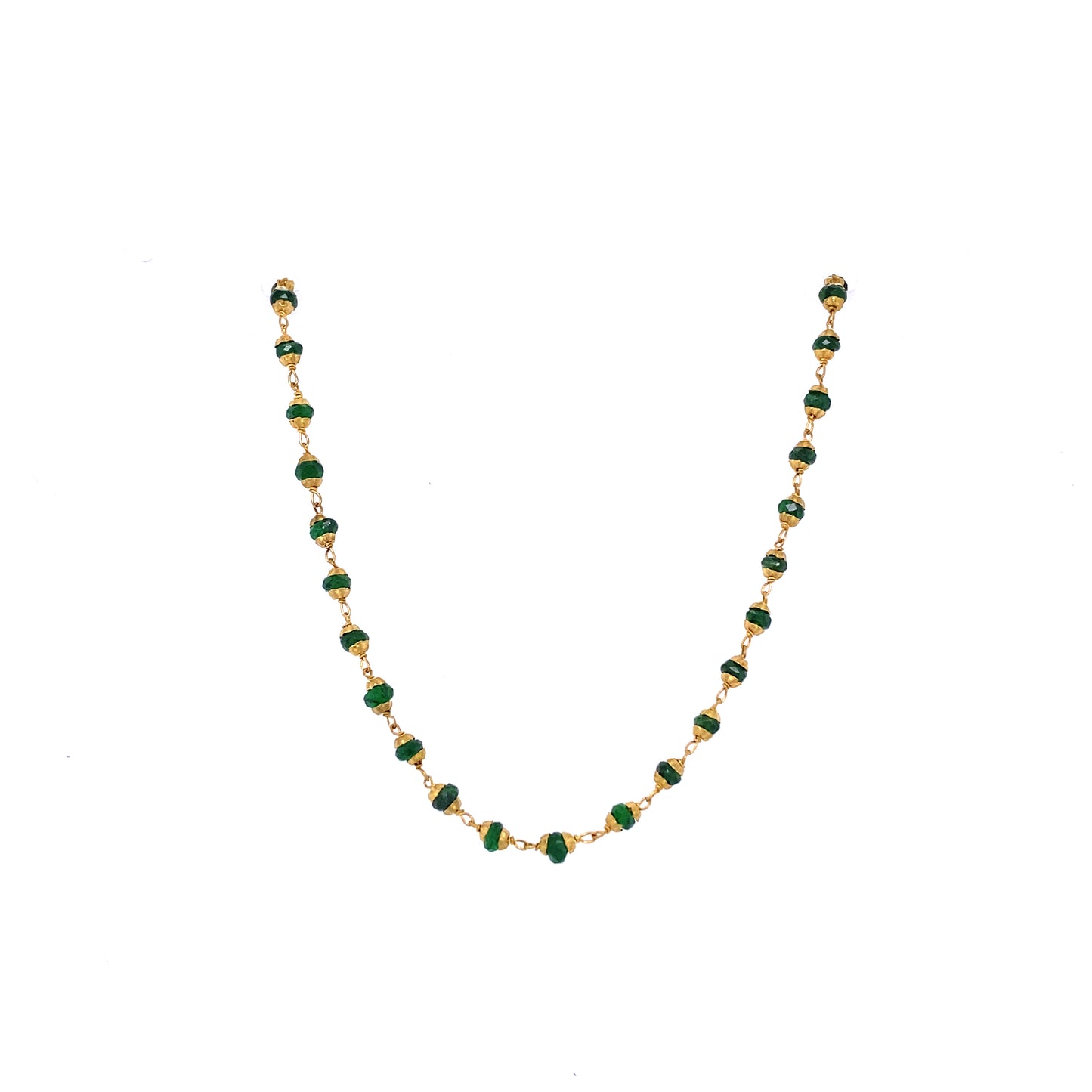 Gold & Emerald Necklace