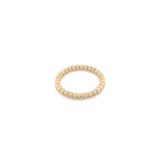 Gold Bead Ring