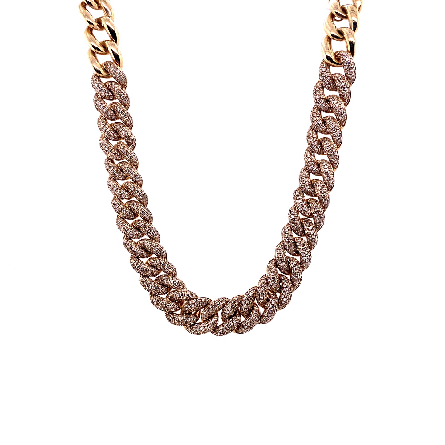 Diamond Cuban Choker Necklace