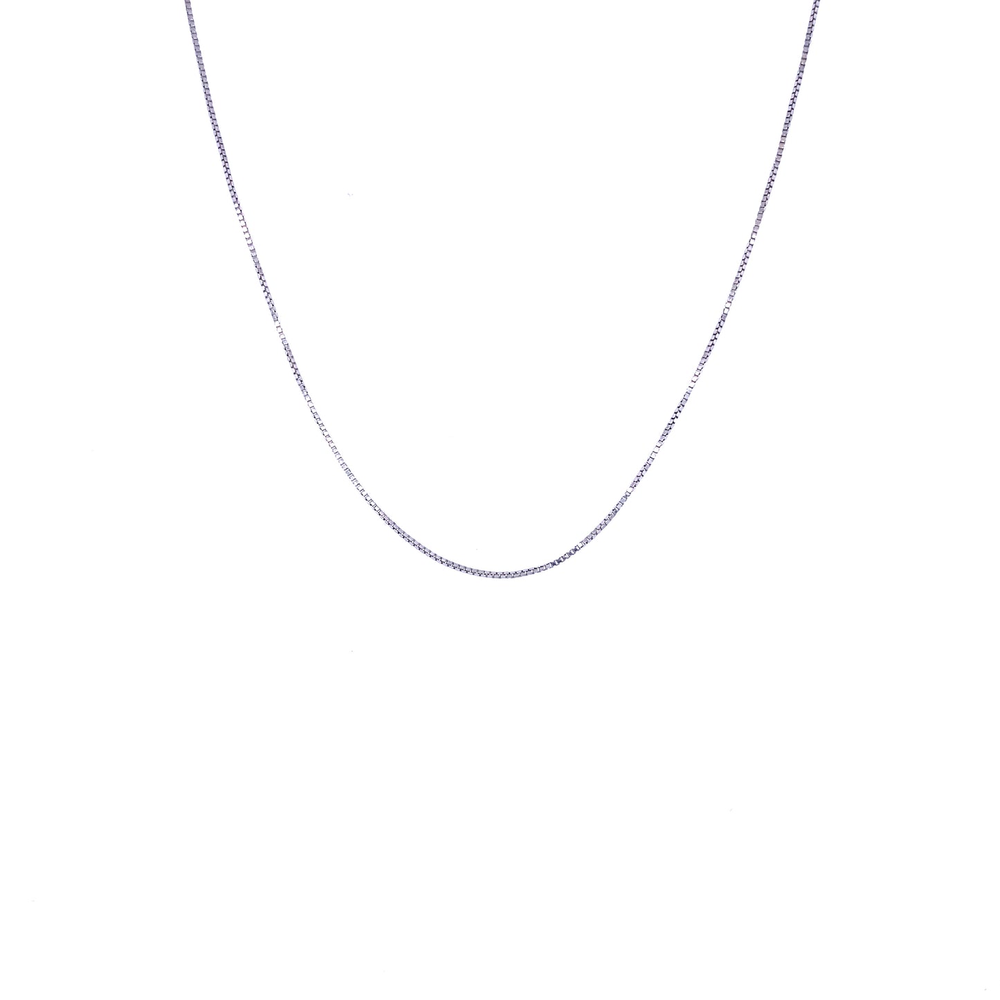 White Gold Cuban Necklace