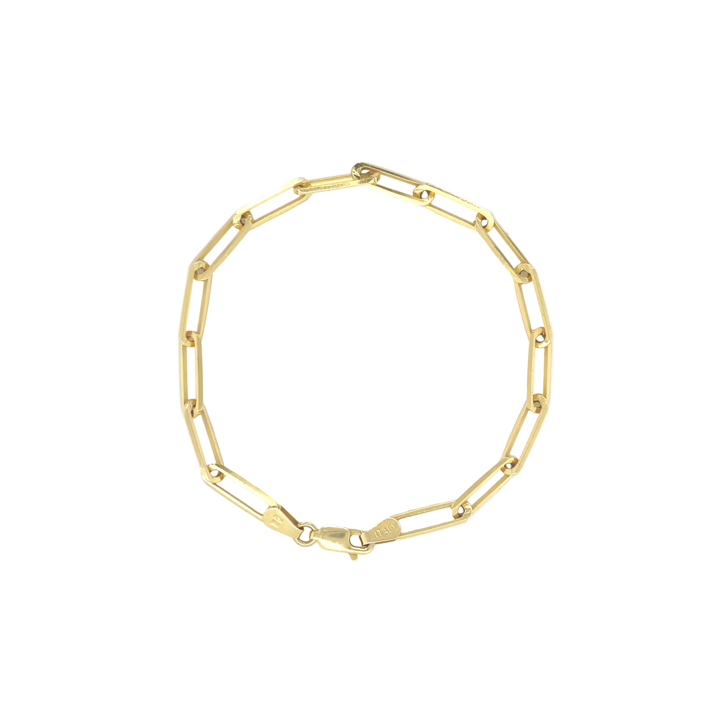 Gold Link Bracelet