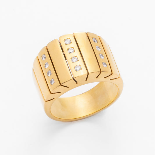 Gold & Diamond Ring