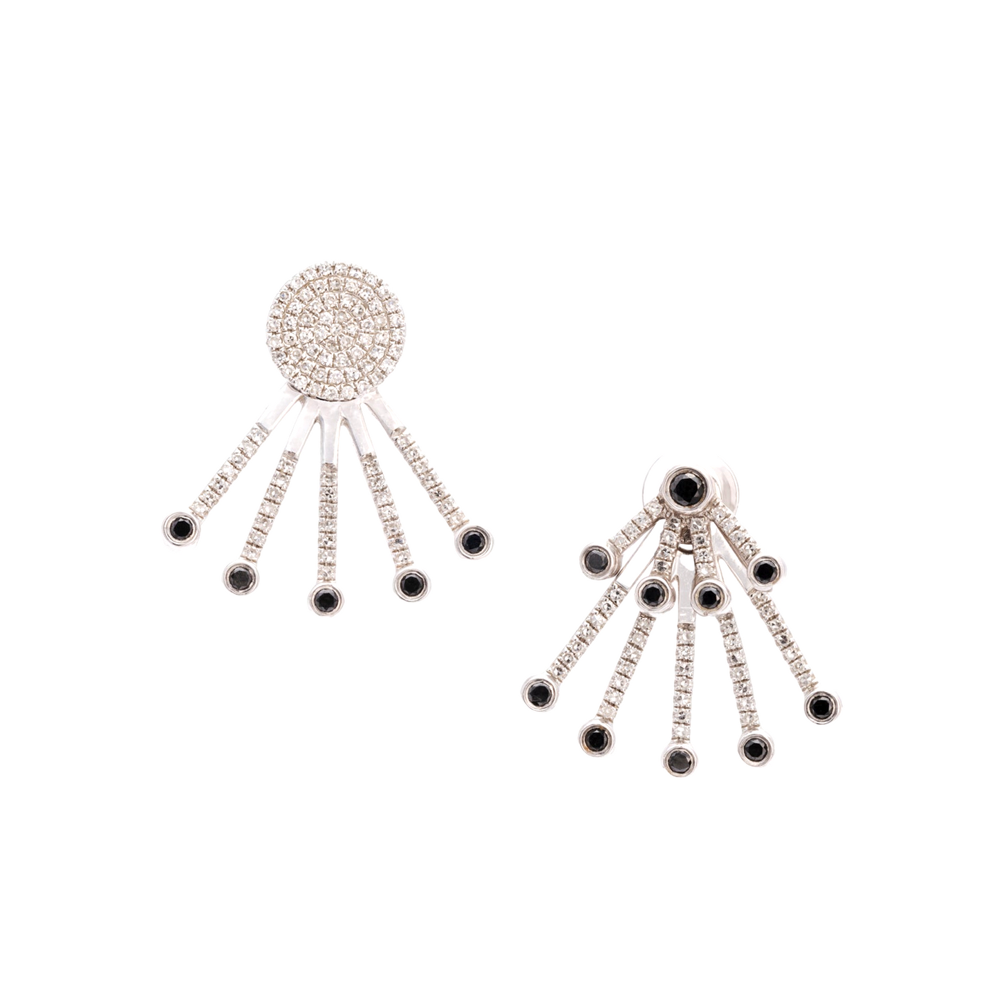 Diamond Huggie Earrings