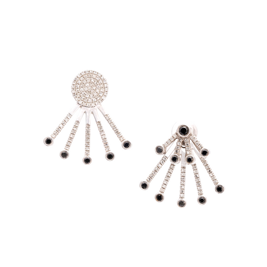 Diamond Huggie Earrings