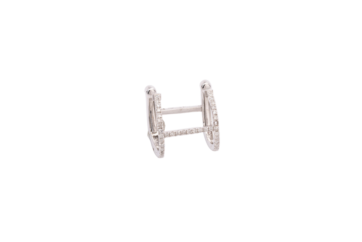 Diamond & White Gold Ear Cuff