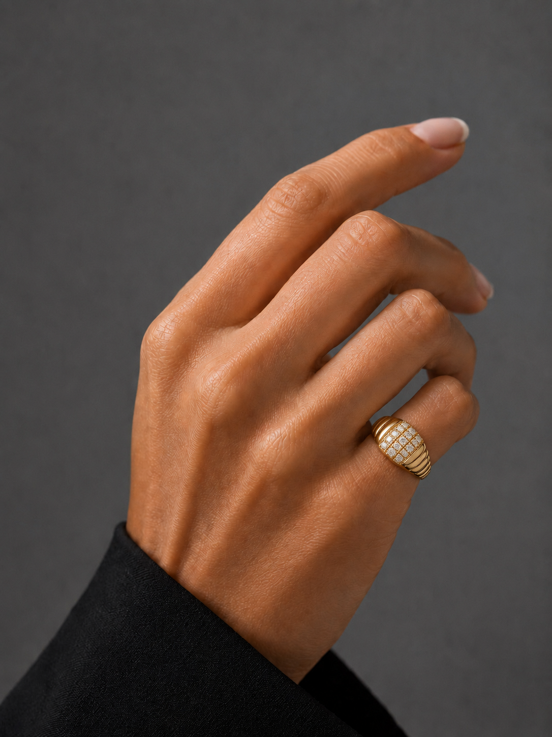 Diamond Dome Ring