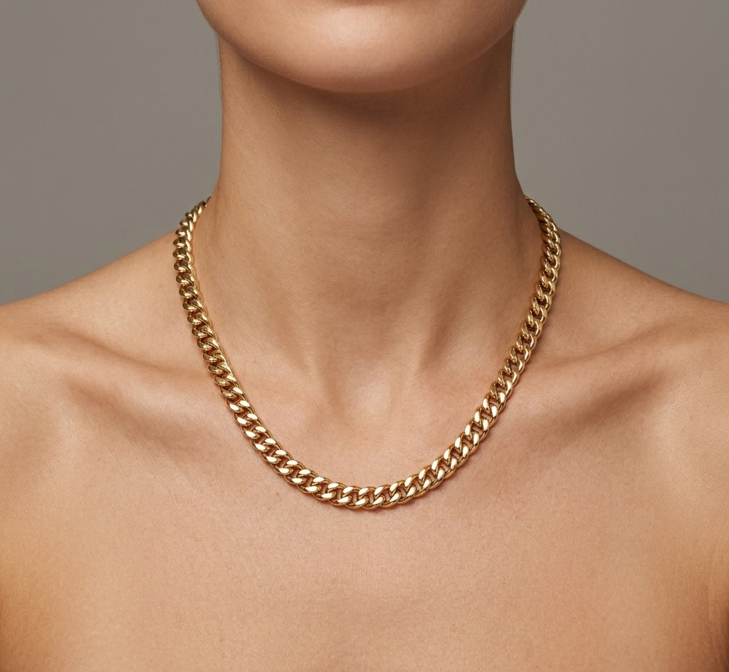 Gold Cuban Necklace