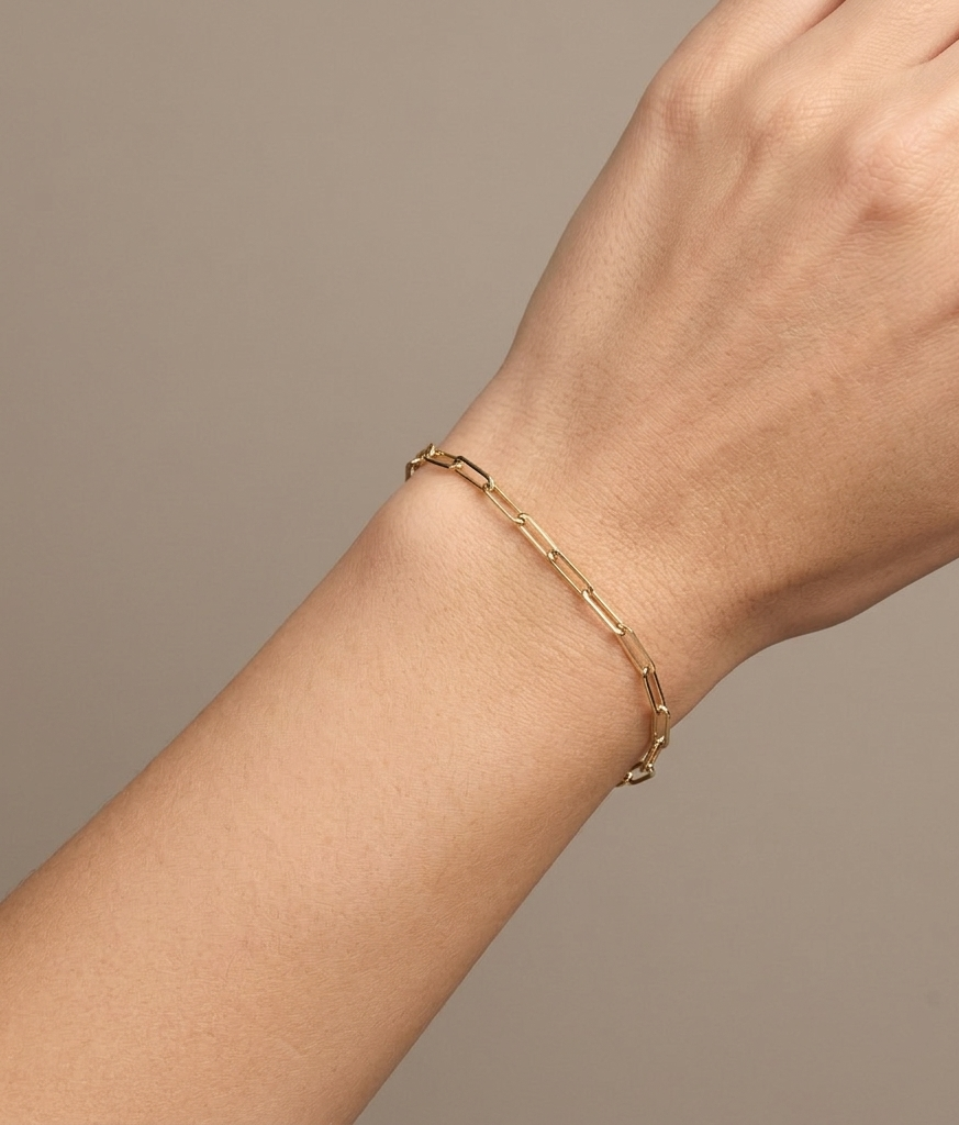 Gold Link Bracelet