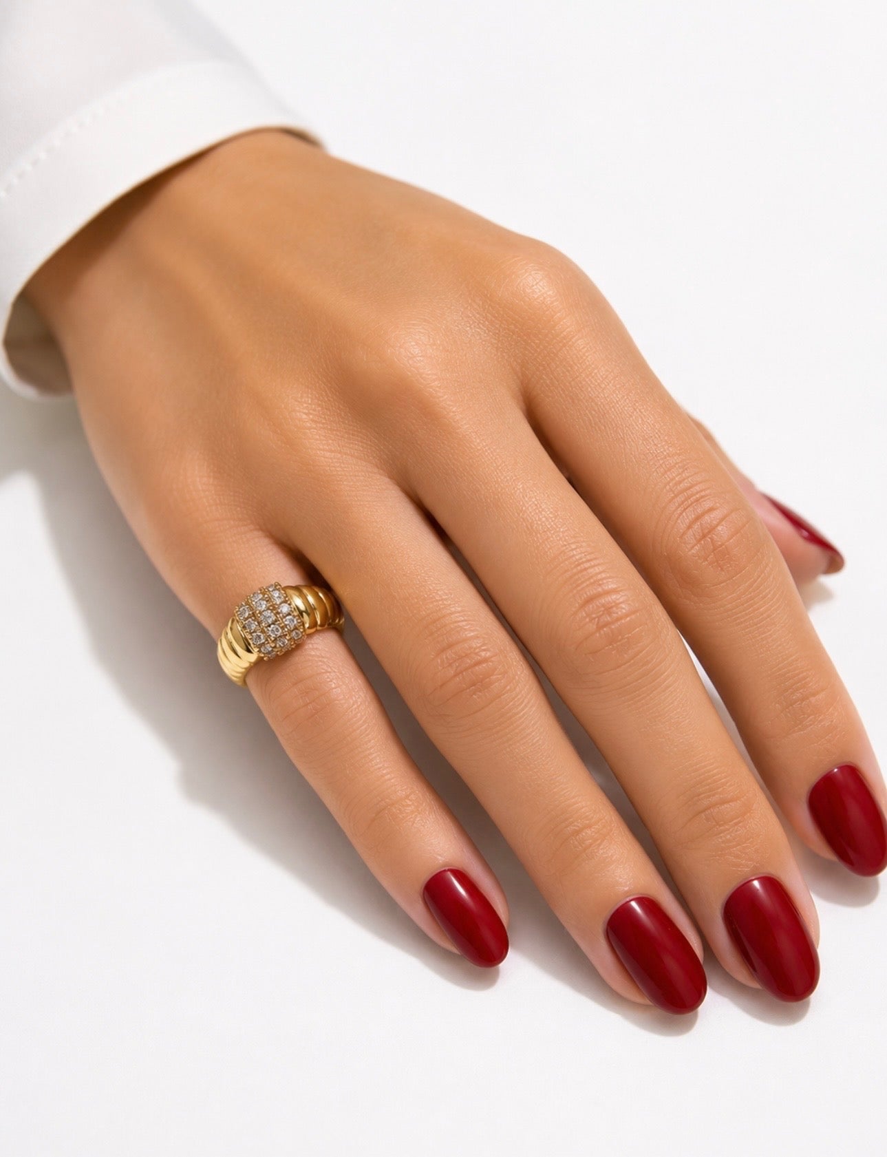 Diamond Dome Ring
