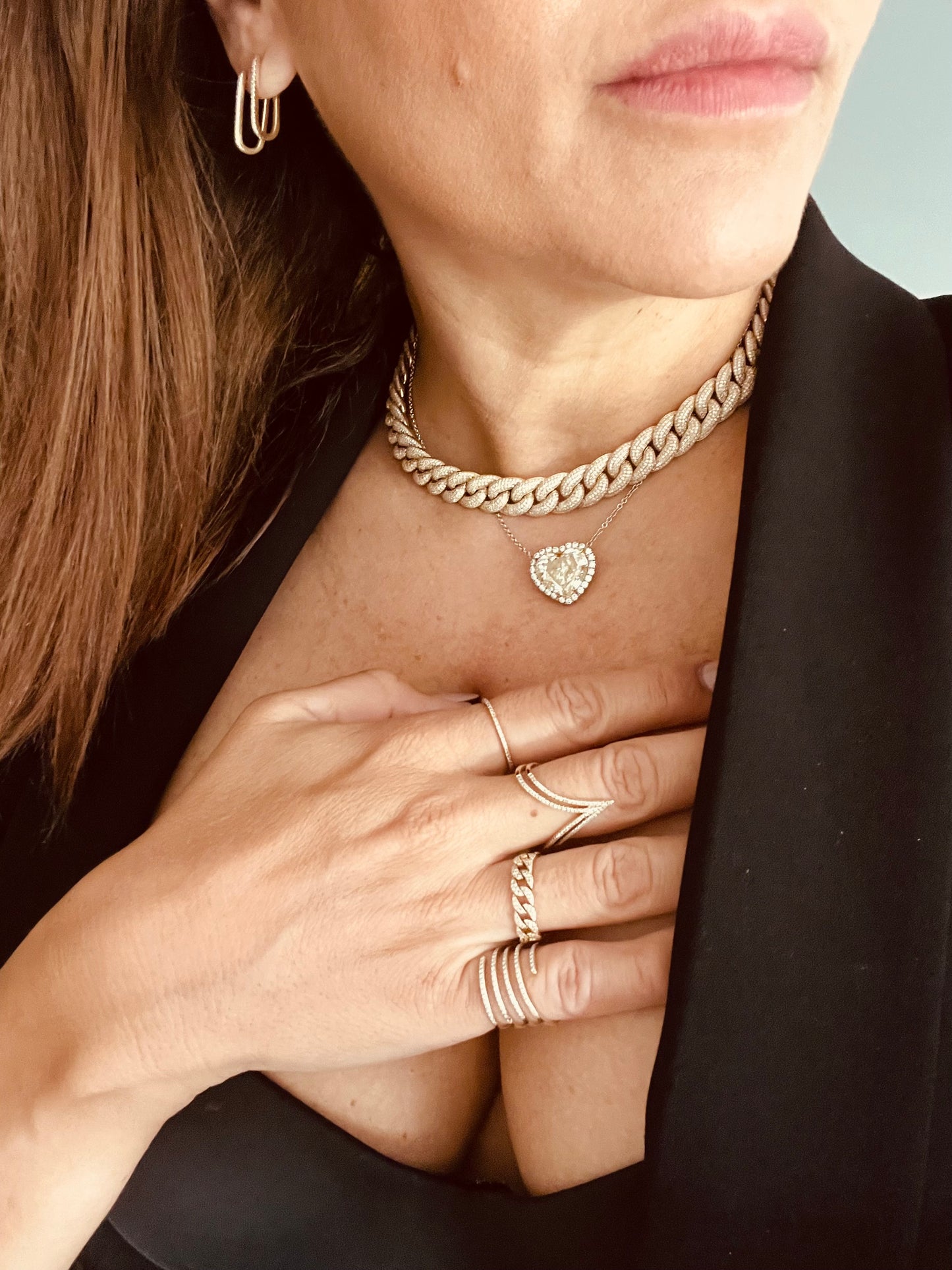 Diamond Heart Necklace