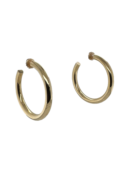 Gold Hoop Earrings