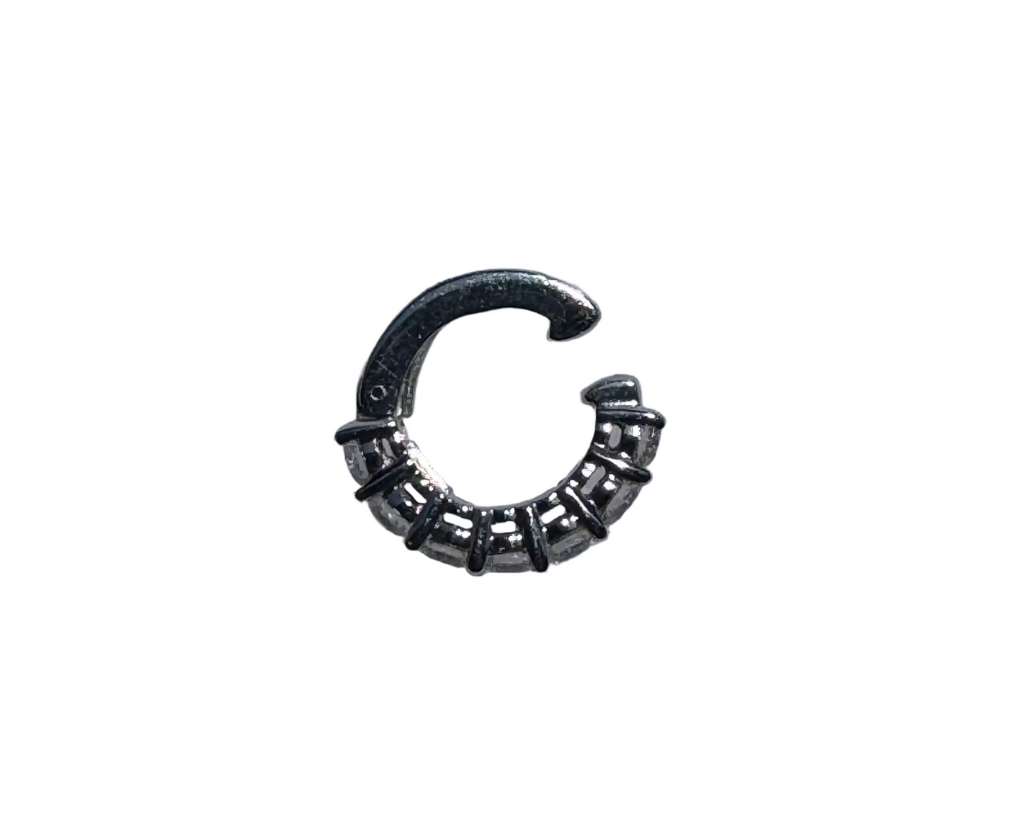 Diamond White Cuff Earring