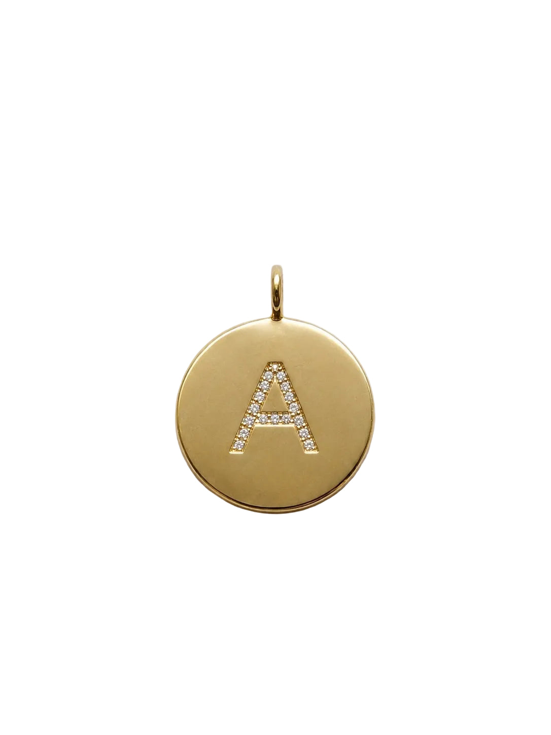 Circle Initial Charm