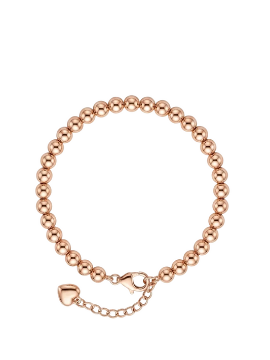 Rose Gold Bead Bracelet