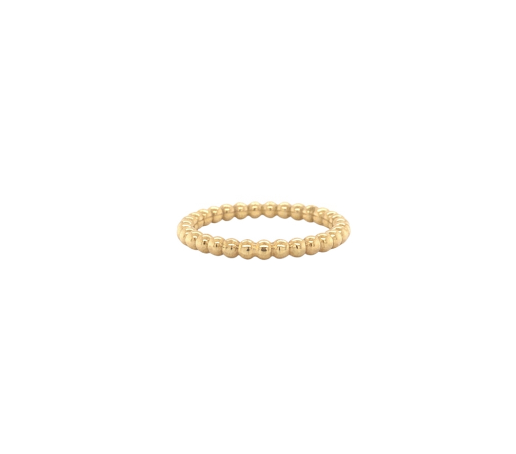 Gold Bead Ring