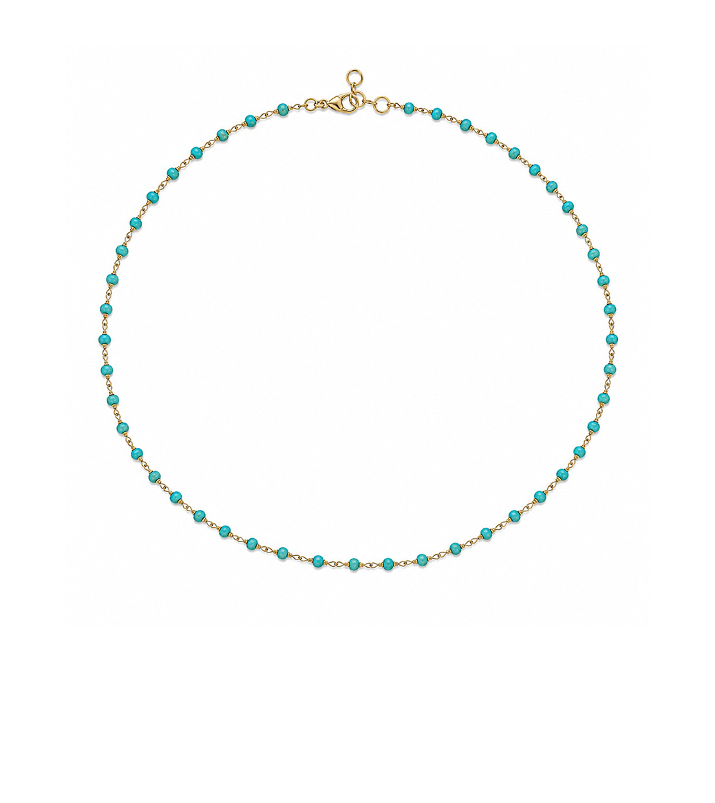 Turquoise Station Necklace