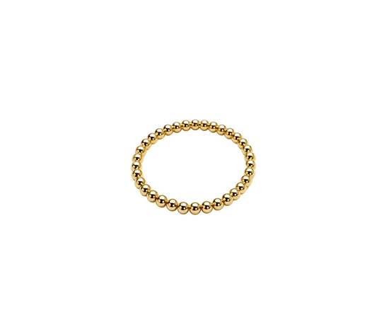 Gold Bead Ring