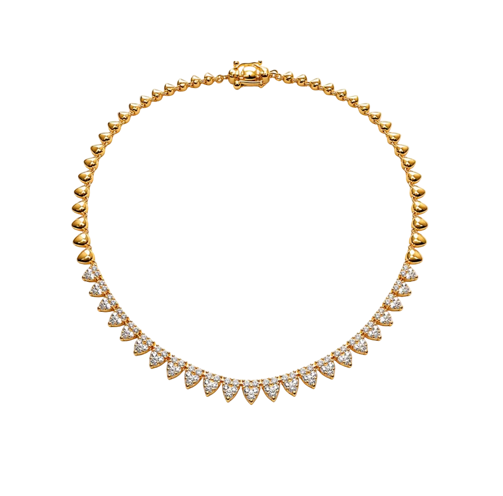Diamond & Gold Necklace