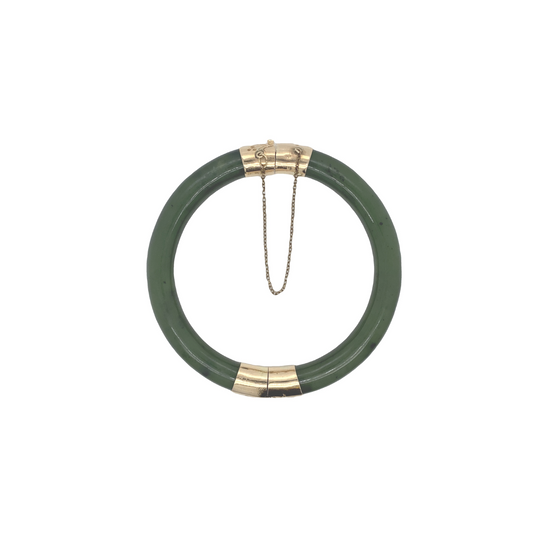 Gold Jade Bracelet