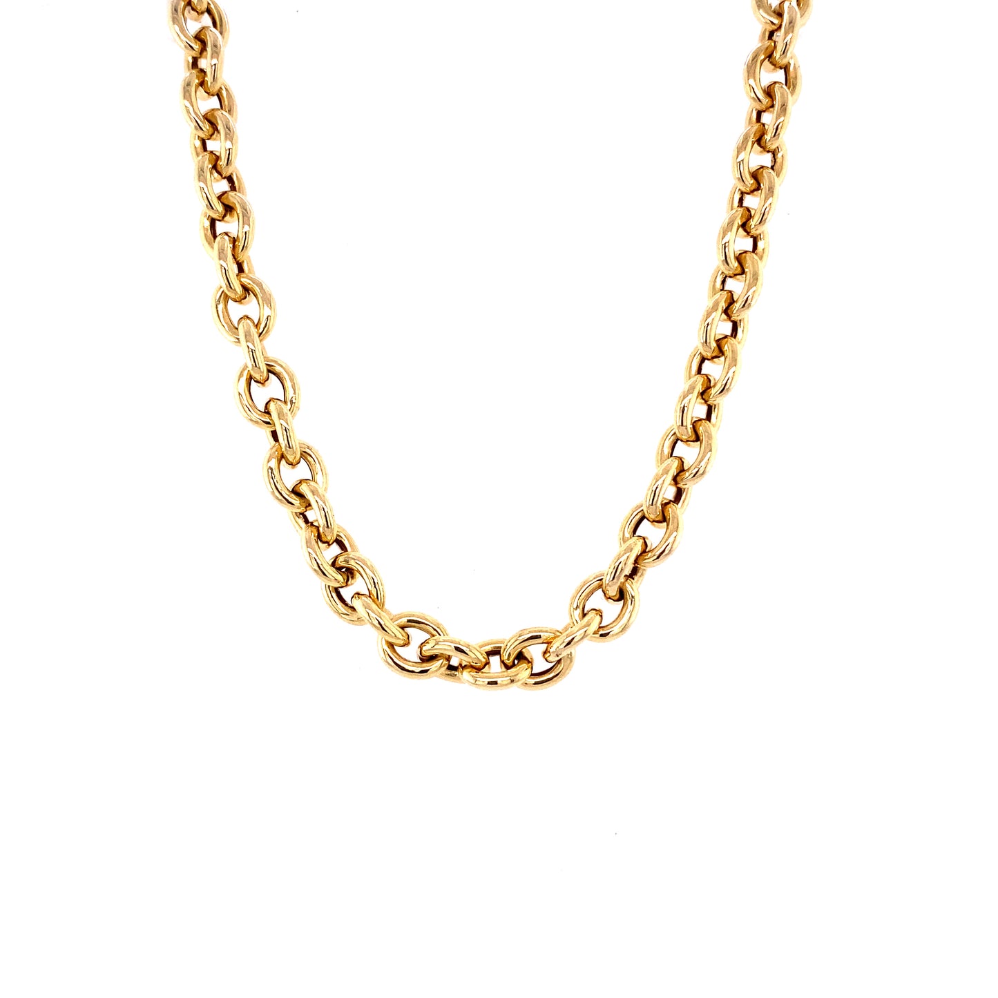 Gold Cable Necklace